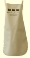 sand colored apron